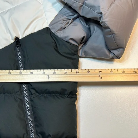 Nike Sportswear Down-Fill Windrunner Shield Puffer Jacket White Black - Picture 5 of 6